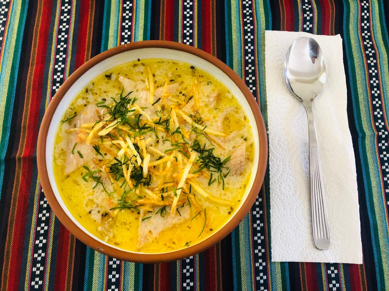 Sopa de mani